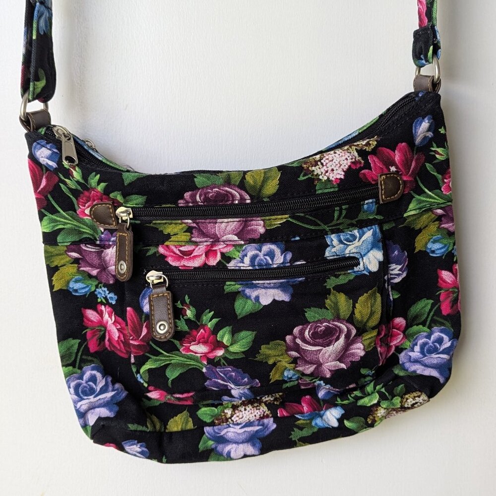 Floral Crossbody Bag Purse - Picture 2 of 12